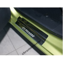 Накладки на пороги Citroen C3 Picasso (2009-)